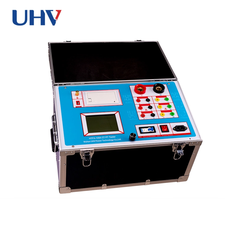 Htfa 109un transformador de corriente multifunción y transformador de tensión de las pruebas CT PT Tester