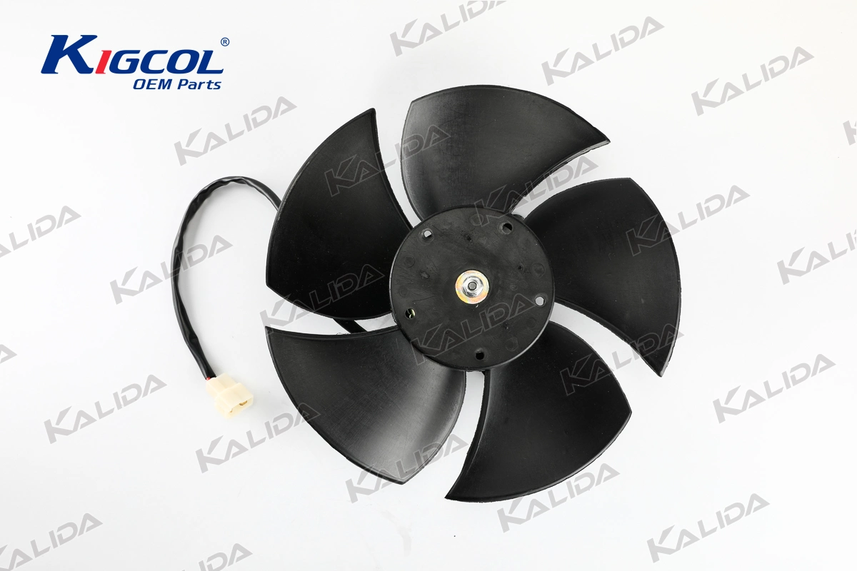 Engine Coolant Radiator Fan Motor with 5-Blade Fan 45W for Cargo Tricycle Kigcol OEM High quality/High cost performance  Body Parts Fit Lifan/Zongshen/Italika