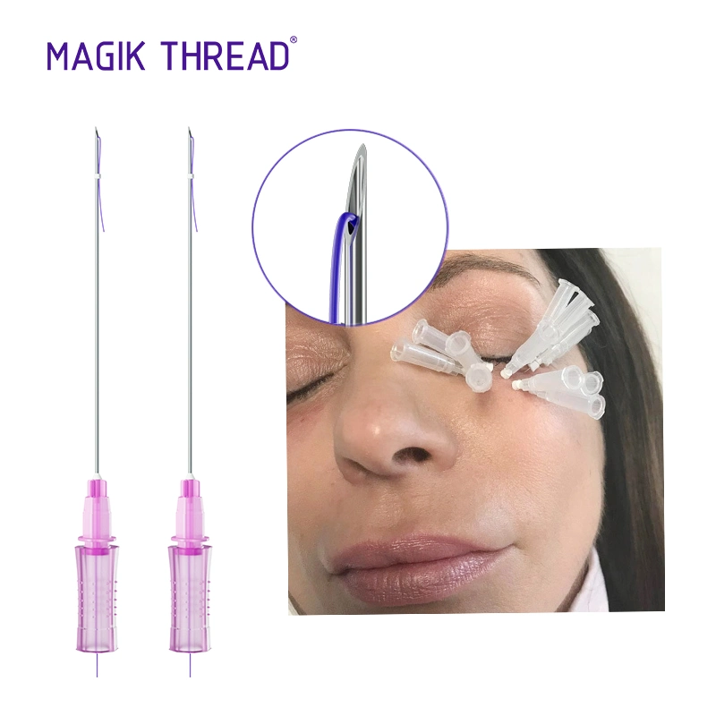 Magik Thread nez yeux corps cosmétiques collagène aop avec filetage Coût de levage