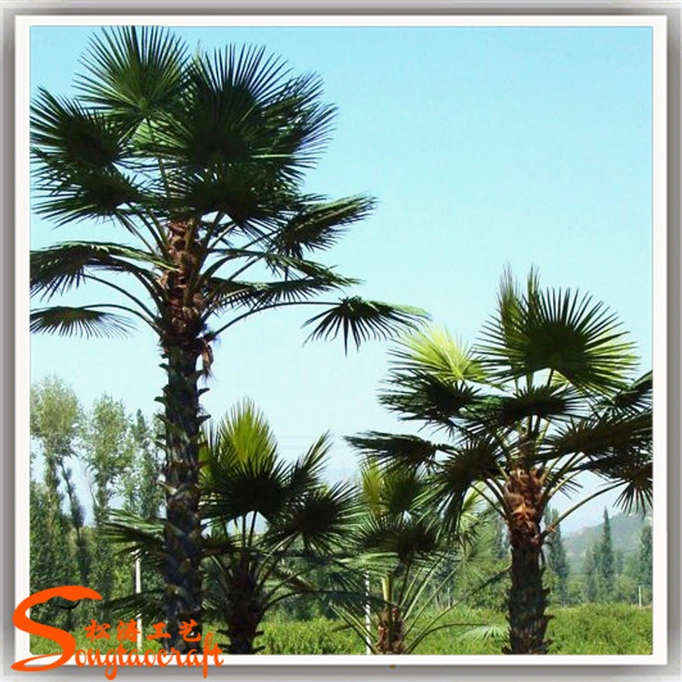 2015 Latest Artificial Silver Palm Tree Decorative Plant