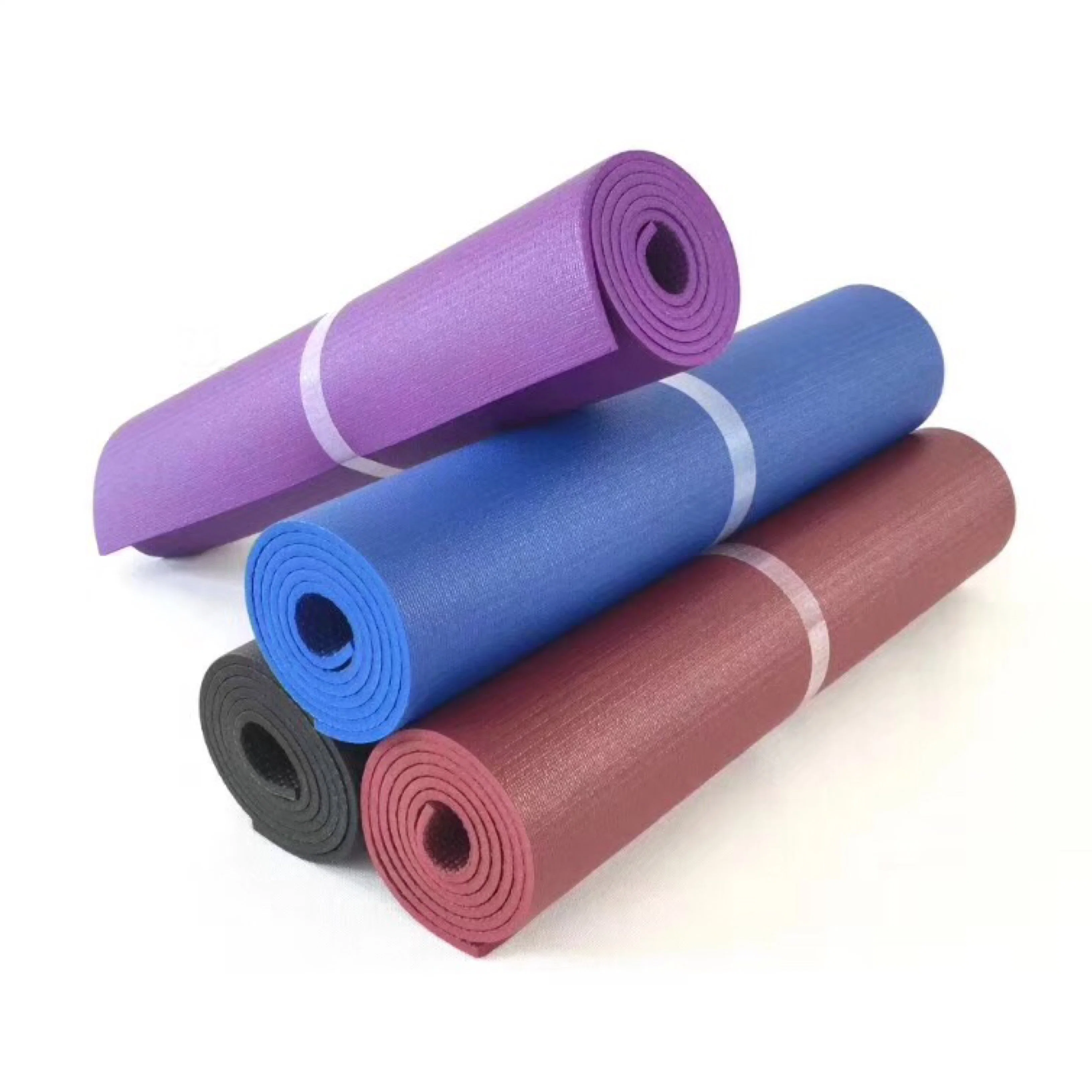 Floor Natural Rubber Gym Foam Yoga Mat PVC