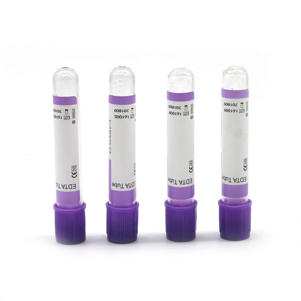Medical Disposable EDTA Vacuum Blood Collection Tube 10ml