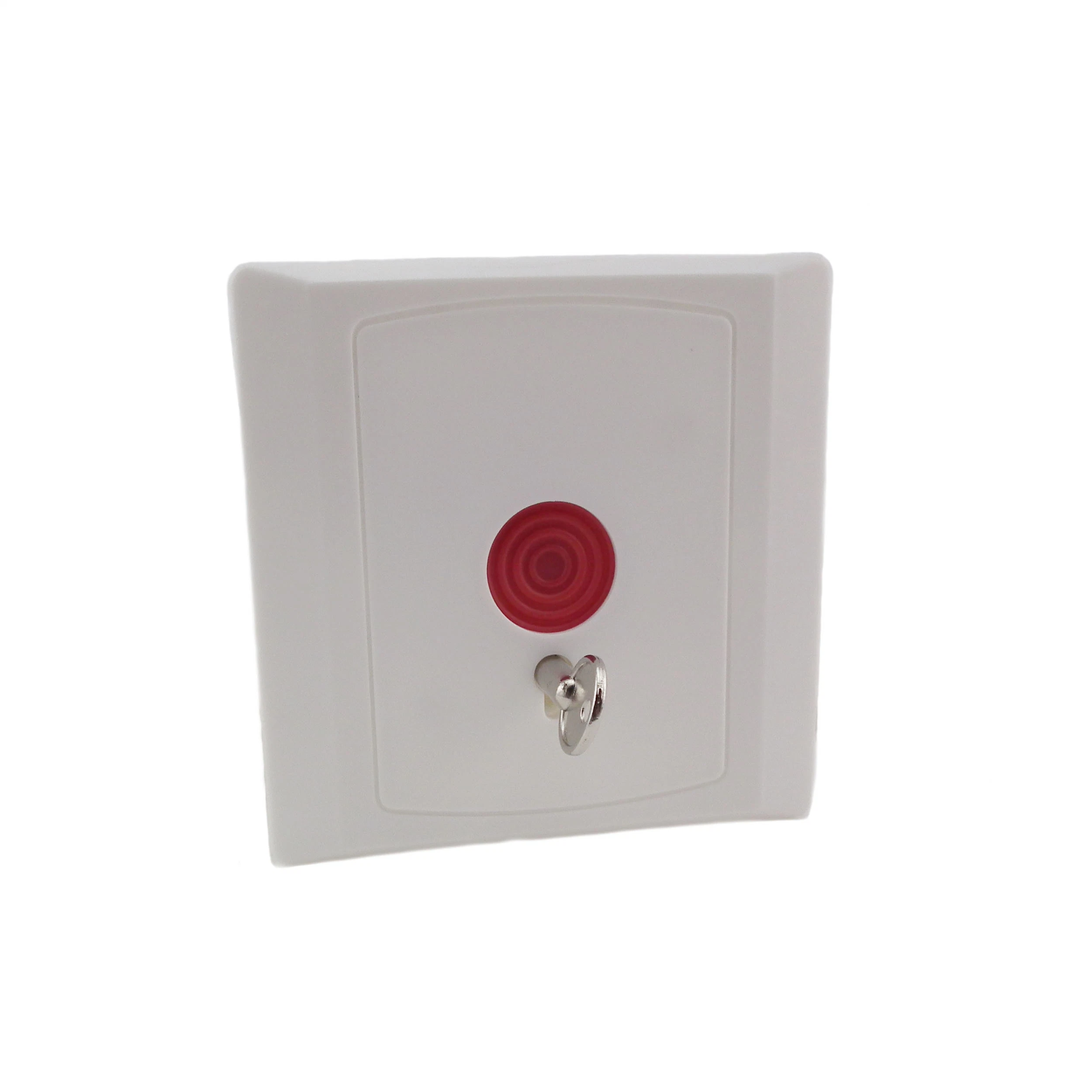 ABS Housing Wired Emergency Button with Key Reset Sos