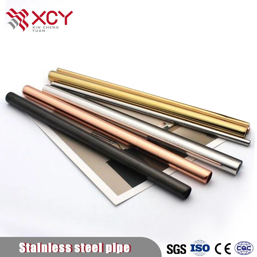 201 301 316 430 Decorative Cold Rolled Round Ss Tube Stainless Steel Color Pipe