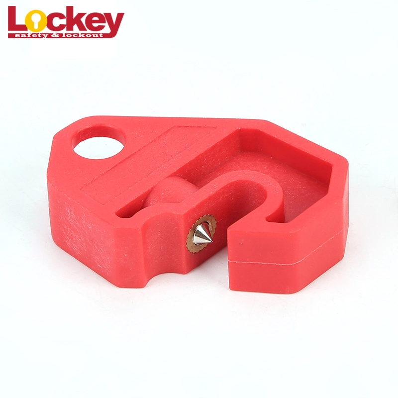 Lockey OEM Boîtier moulé en plastique rouge de verrouillage du disjoncteur