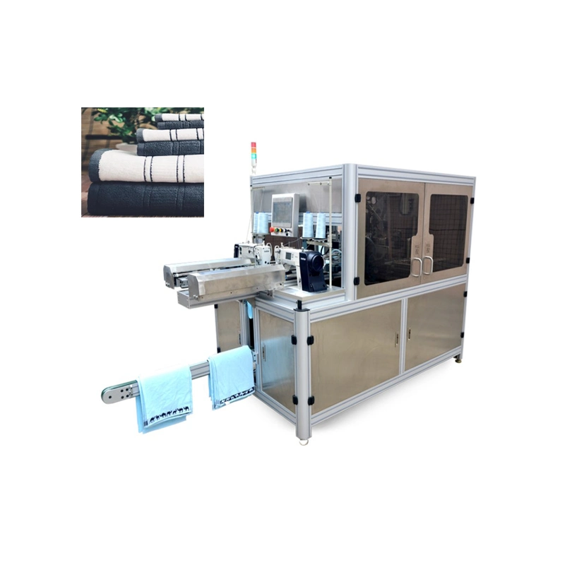 Automatic Terry Towel Cross Hemming Machine