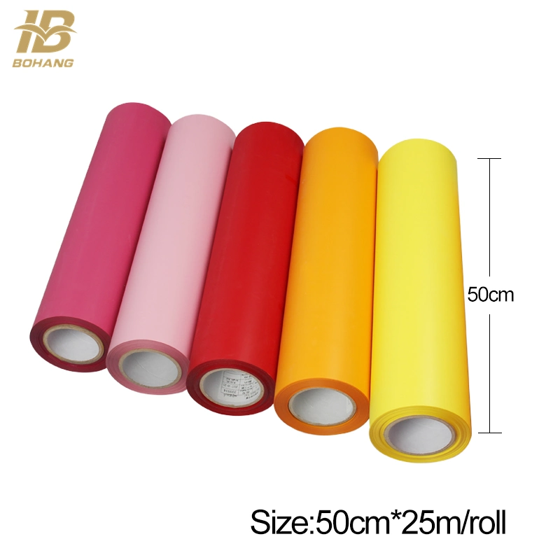 Korea Quality PU Htv Flex Heat Transfer Textile Vinyl for Clothing