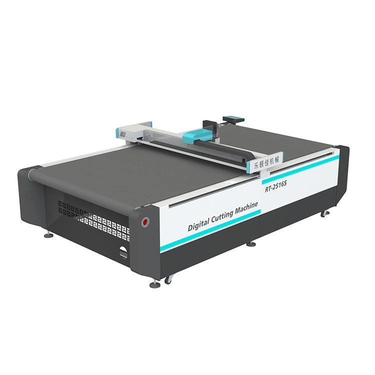 Realtop Automatic CNC Knife Automatic Cutter for Carbon Prepregs with a Matt Glass Fabrics Cutting Machine