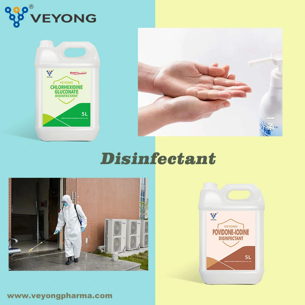 Las fábricas de China Wholesale/Supplier desinfectante para derechos de gluconato de clorhexidina al 2% desinfectante de la piel