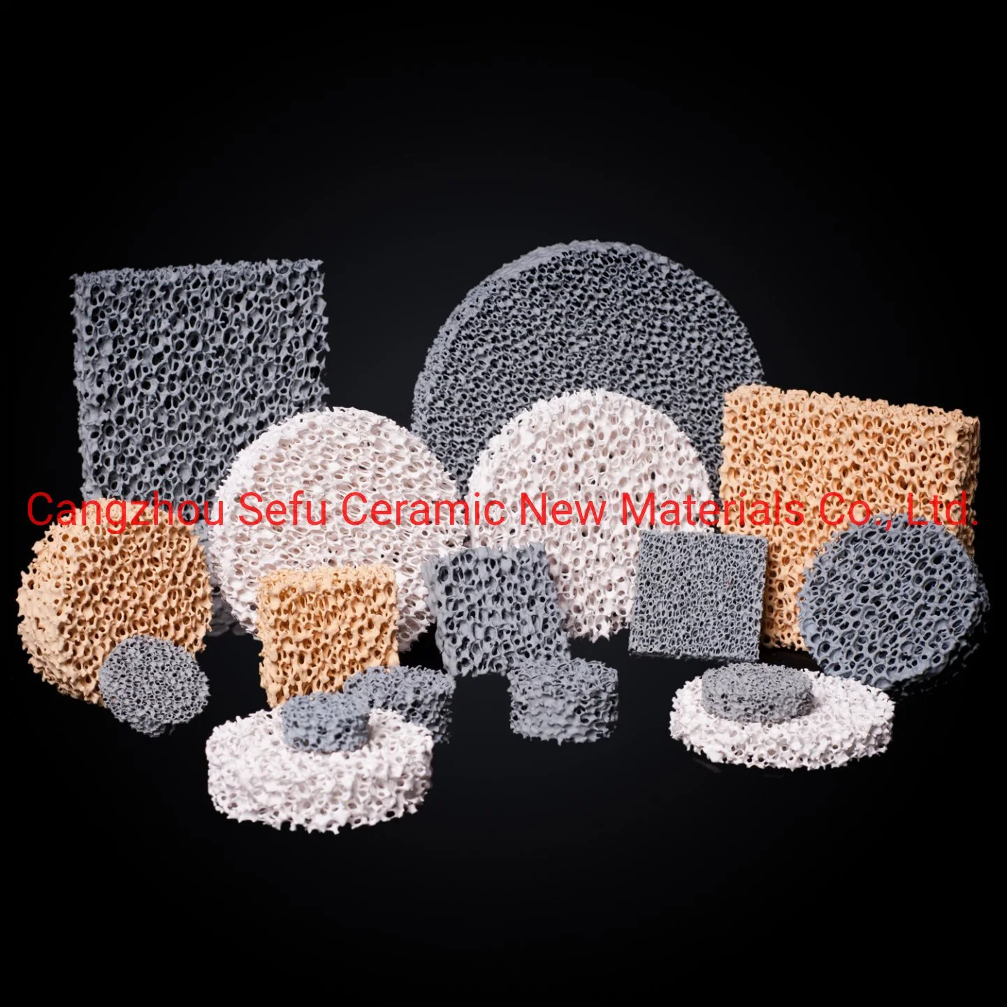 Foundry Industry Ceramic Foam Filter (Material: Alumina, Silicon Carbide, Zirconia,)