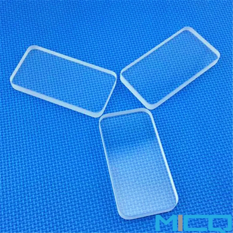 High Temperature Resistance High Purity Transparent Quartz Glass Plate Fused Silica Optical Lens