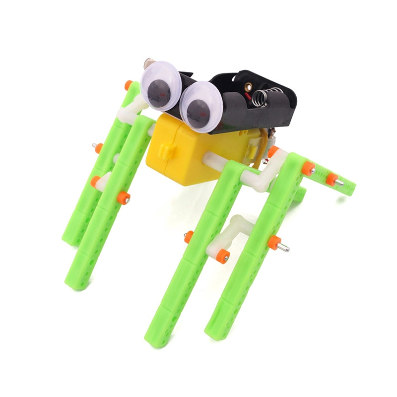 Factory Promotional Fun Plastic Electric Spider Robot Educational Toy for Kids Gift.