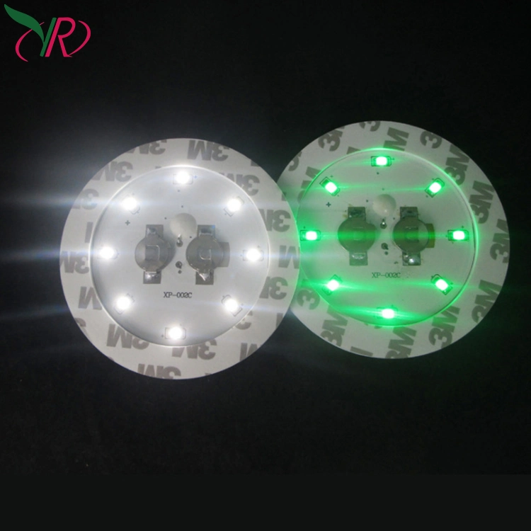 New Arrivals 5cm LED Glow Flash Sticker for Bottle