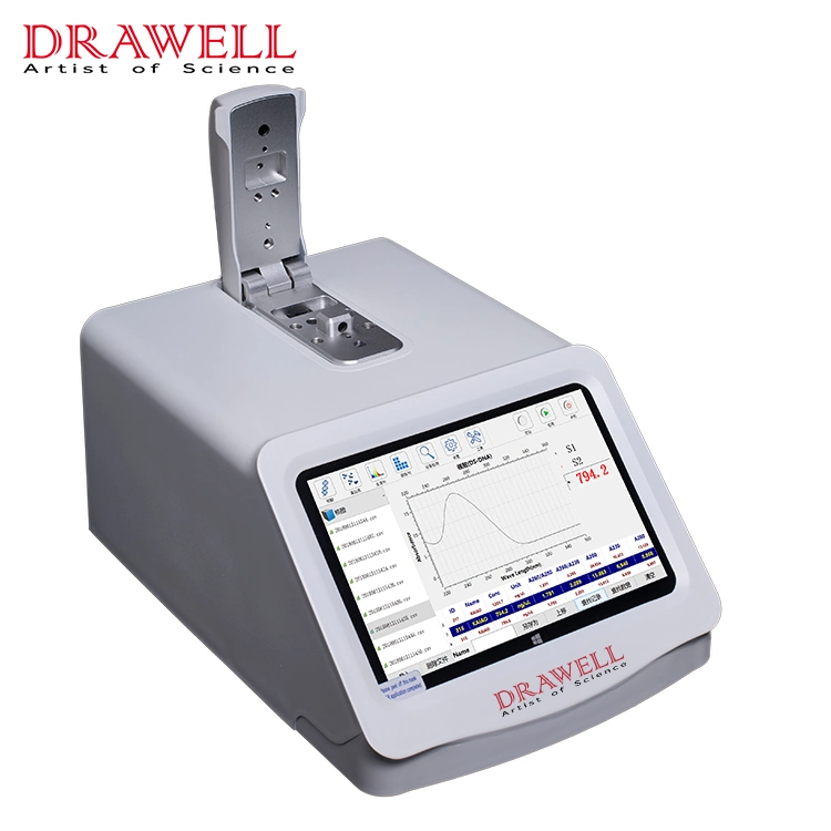 Micro portable Nanodrop spectrophotomètre pour analyse de protéines d'acide nucléique