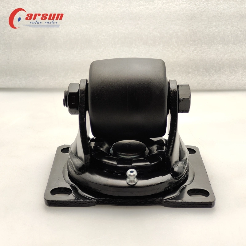 Low Center of Gravity Caster 2 Zoll Black Enhanced Nylon Industrie-Drehbare Caster Network Cabinet Special Caster Wheel