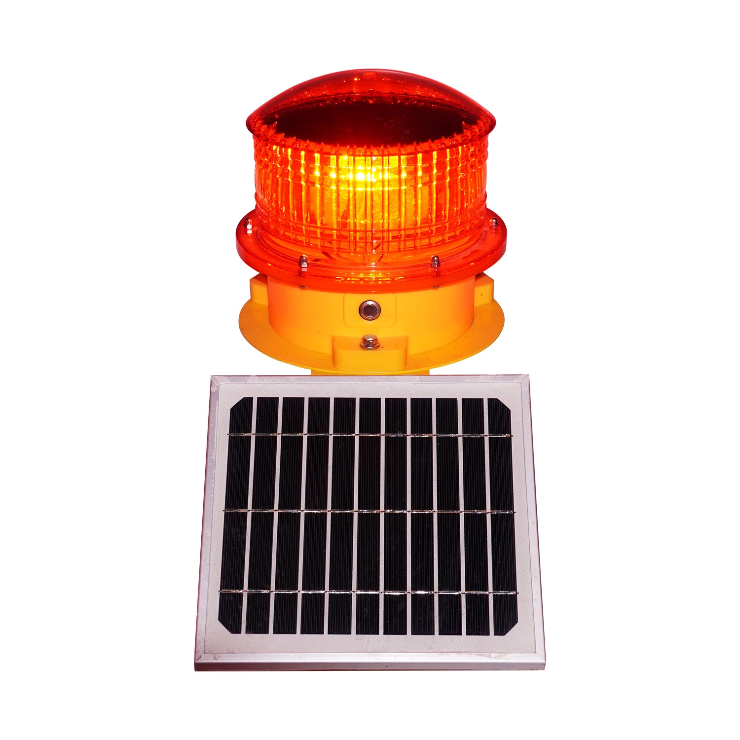 Solar High-Altitude Obstacle Light Strong Energy Storage Battery Solar Warning Light Visual Distance Over 5km