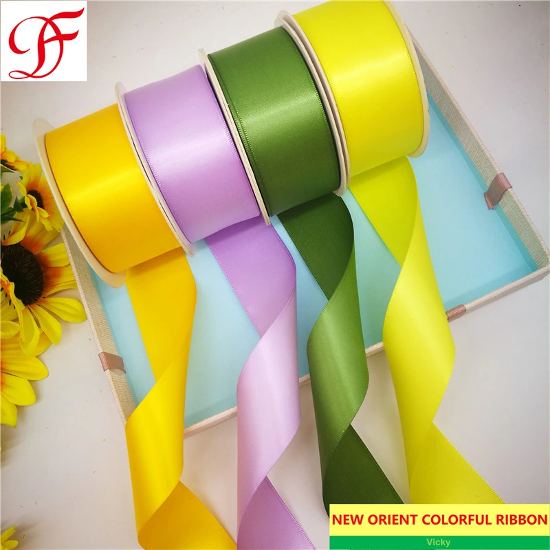 Polyester Grosgrain Sheer Organza Satin Edge Double Face Satin Ribbon Gingham Petersham Taffeta Ribbon Present/Gift for Christmas Gift Box/Wrapping