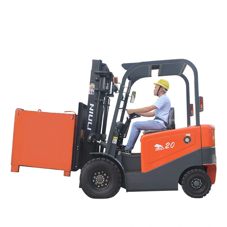 Niuli 48V Battery Operated 2 Ton 2000kg Electric Forklift Truck