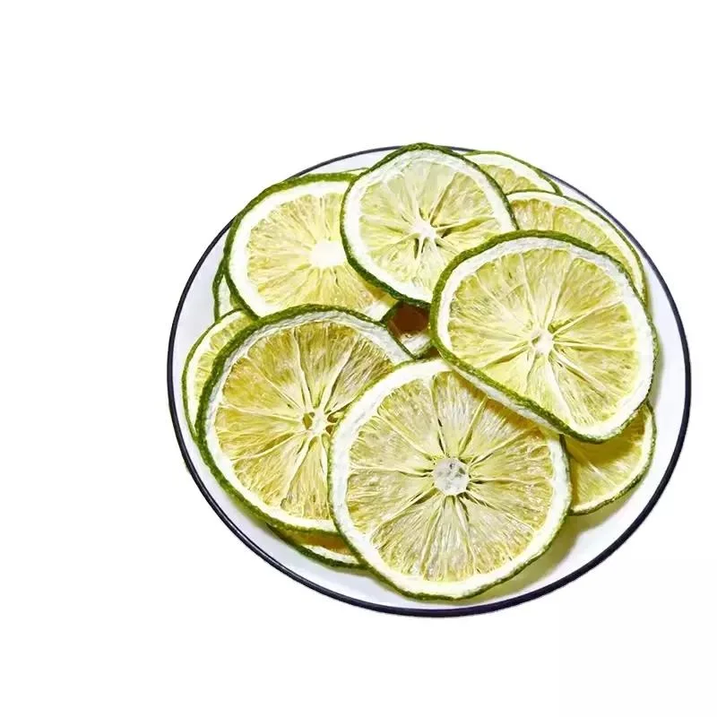 Chinese Fruit Tea Lime Slices Dried Green Lemon Slice