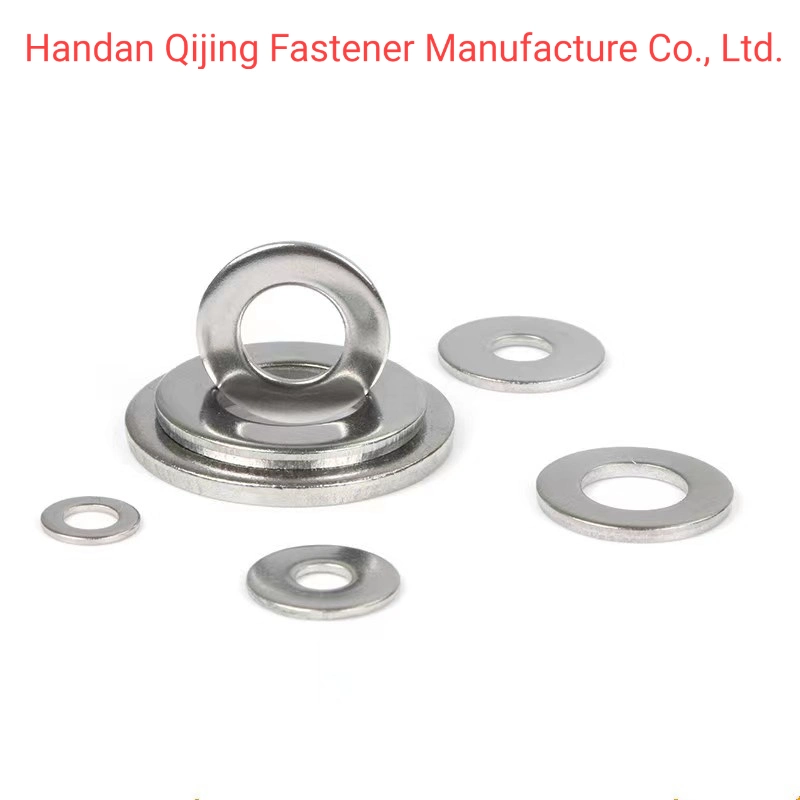 Fastners Carbon Steel Stainless Steel Alloy Steel Black Zp Plain Square Spring Flat Gasket Washers for Bolts