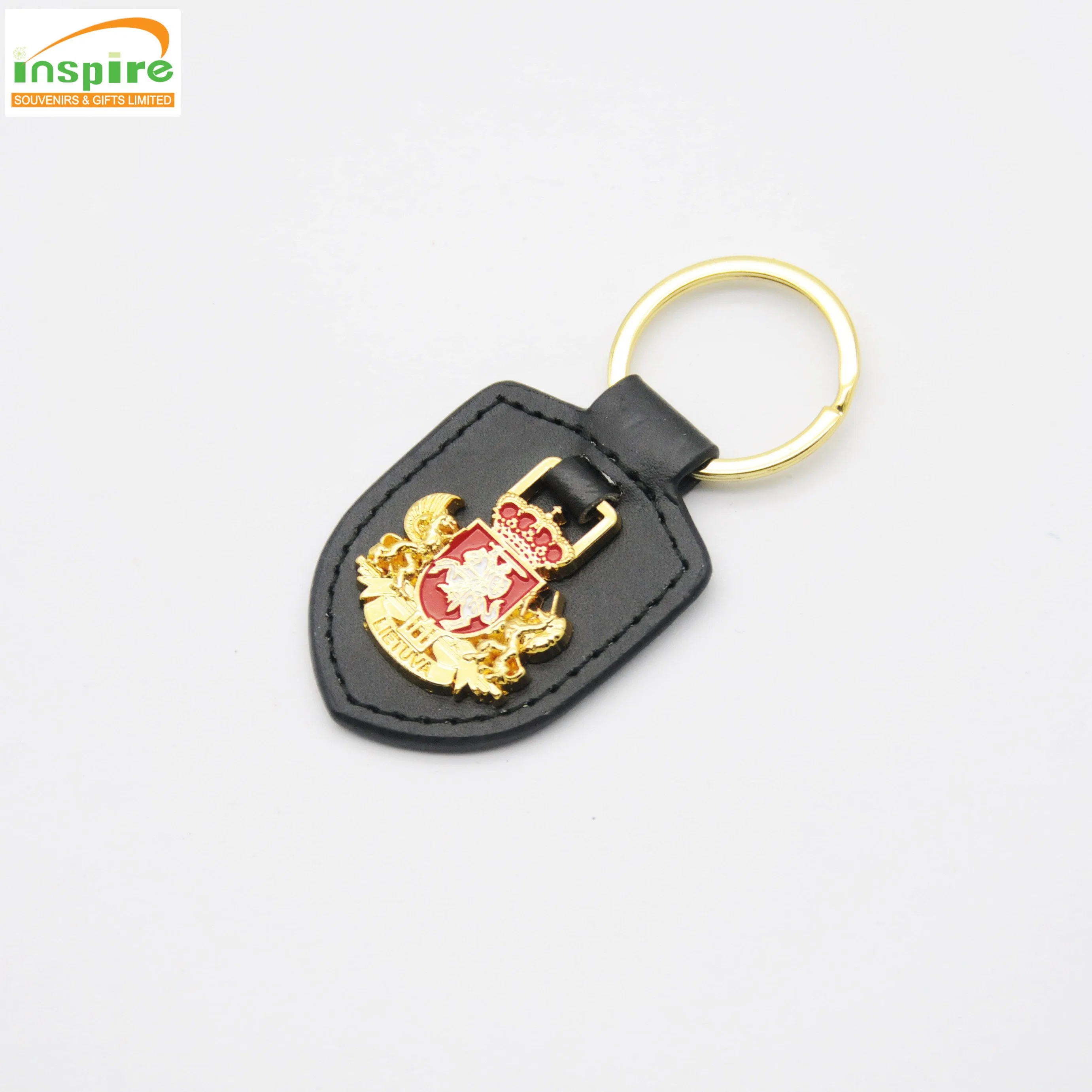 Wholesale/Supplier Souvenir Customized Leather Keychain Key Ring Promotional Gift