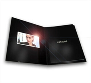 4.3inch LCD Screen Advertising Video Brochure