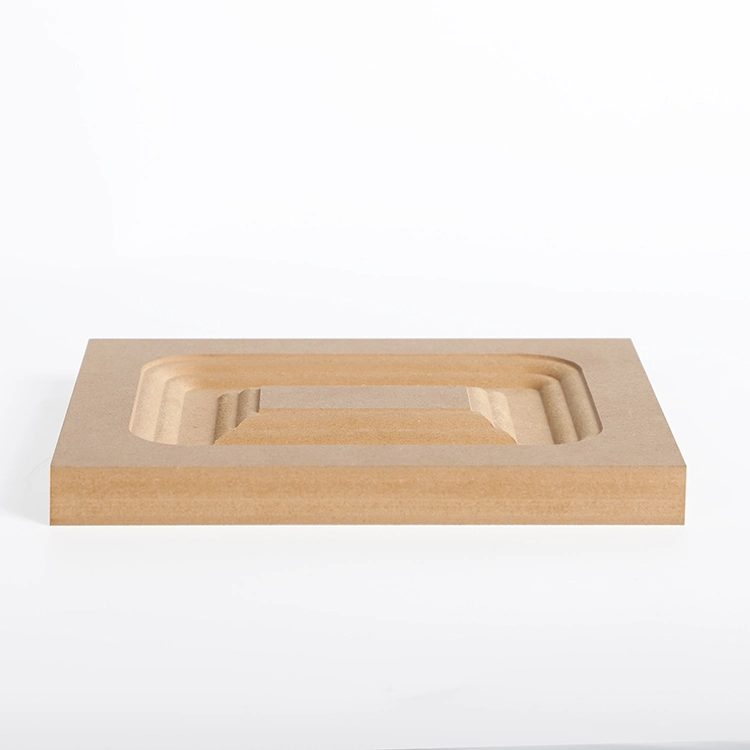 China Factories Laminated Wood Board Eco-Friendly Slotted MDF Supplier