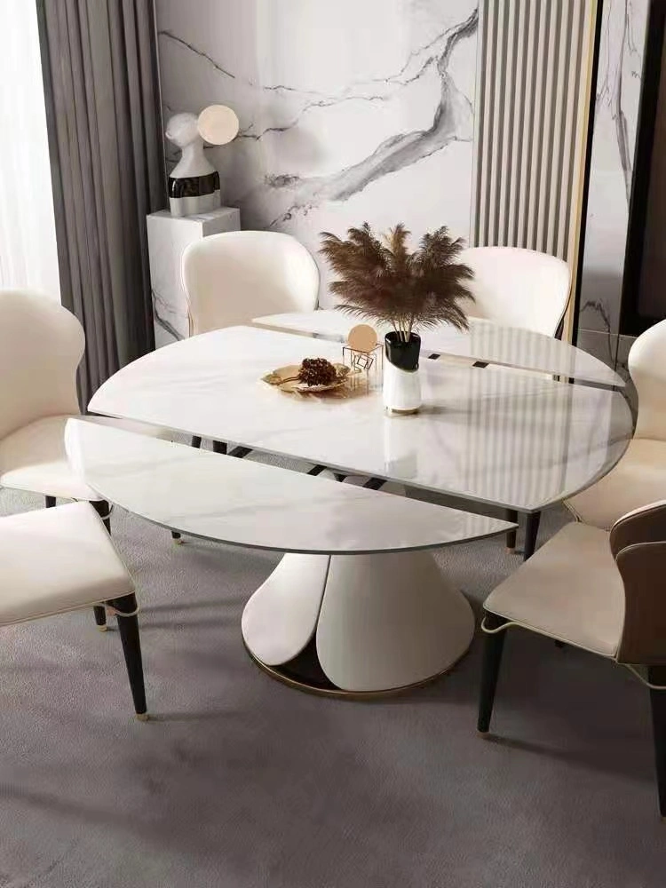 Nuevo diseño de alta calidad Mobiliario de casa moderna mesa de comedor y sillas CZ-DT09 (2)