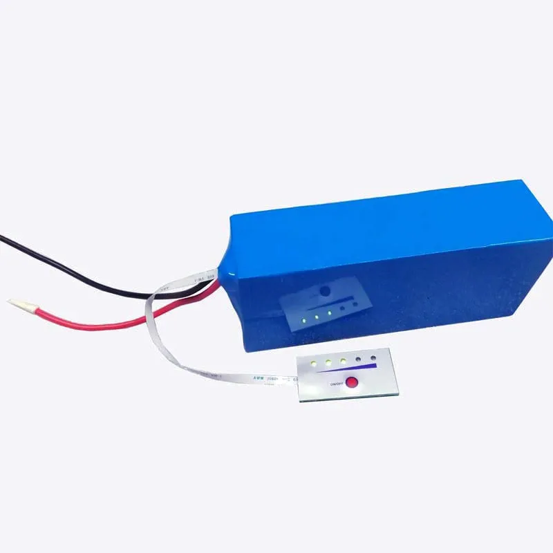 4s4p 18650 12V 14.4V 14.8V 8800mAh Large Current Rechargeable Lithium Ion Battery Pack with Fuel Gauge