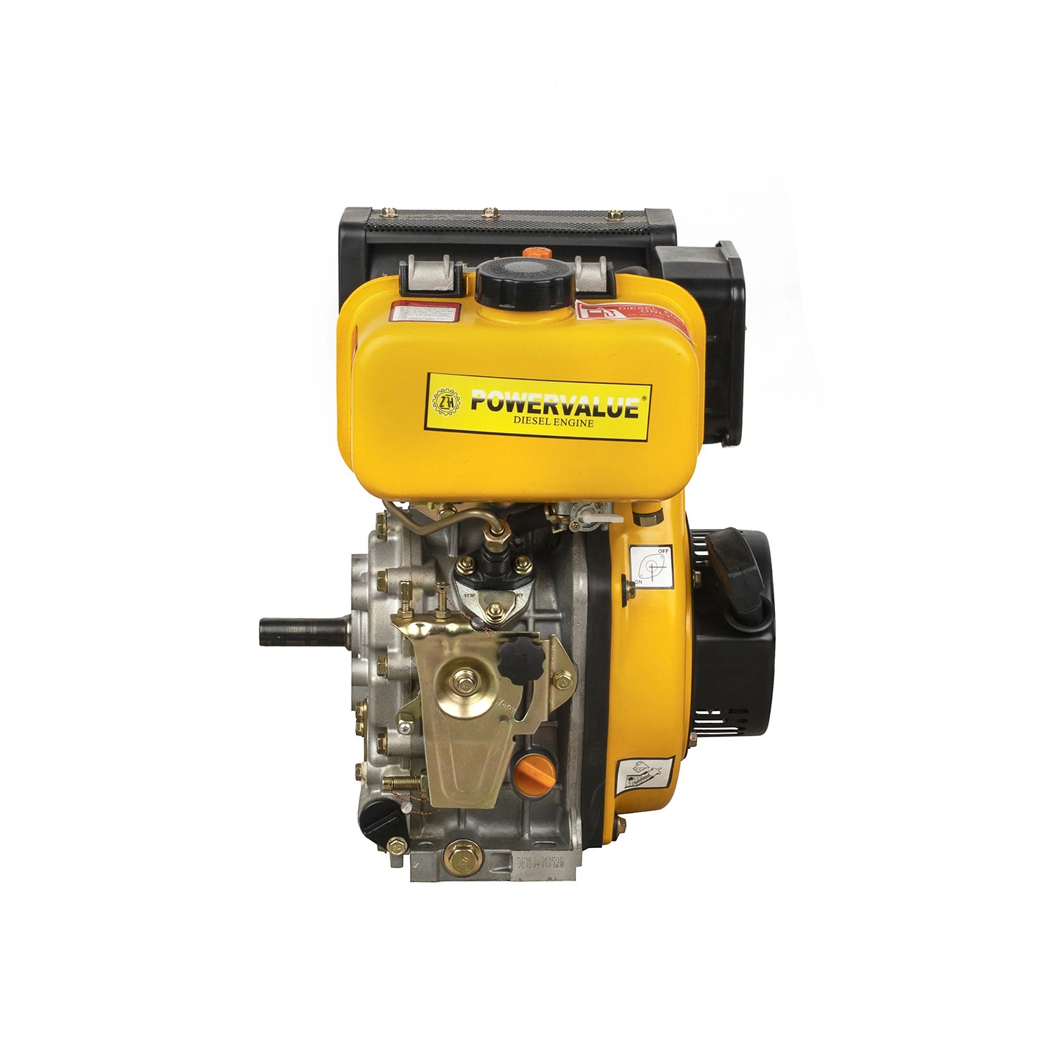 Power Value 10 HP Water Pump Diesel Engine, Generator Diesel Fuel Engine