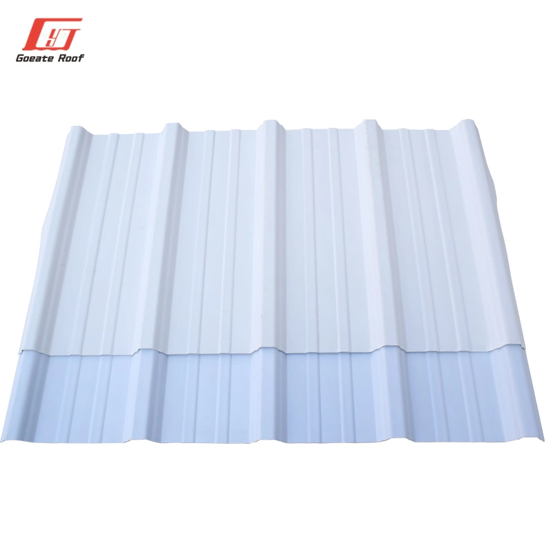 PVC Material Tejas Plasticas Anti-Corrosion Plastic Roofing Tile Garden Shed