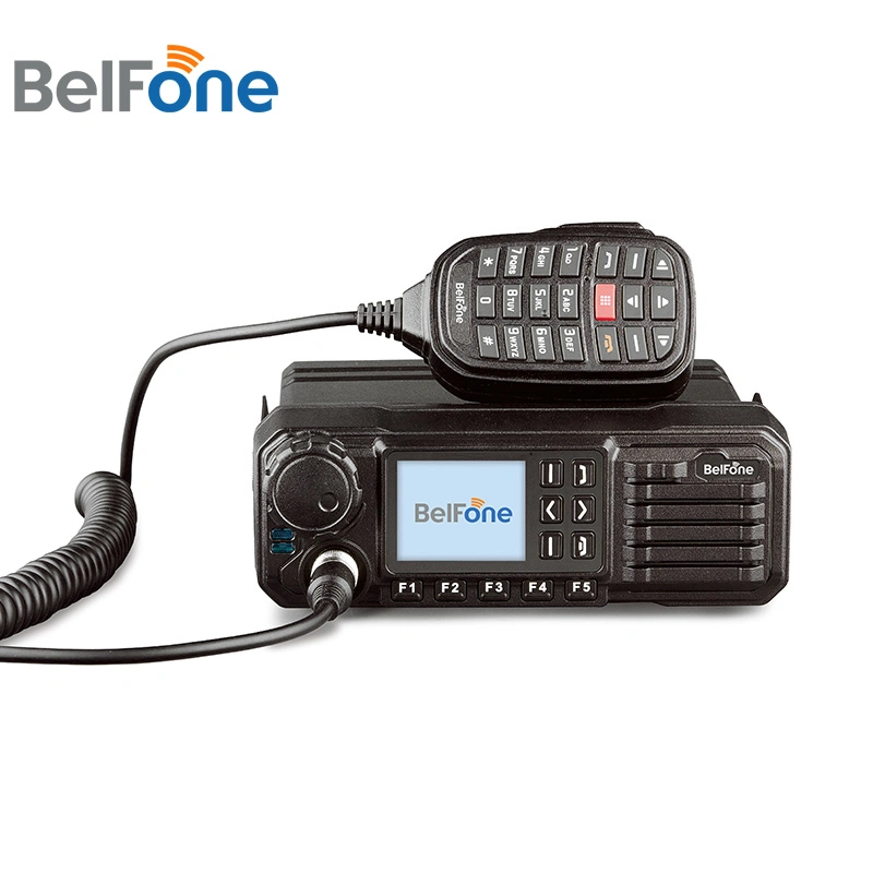 Rádio móvel de duas vias VHF UHF montado em veículo Belfone para automóvel (BF-TM8250)