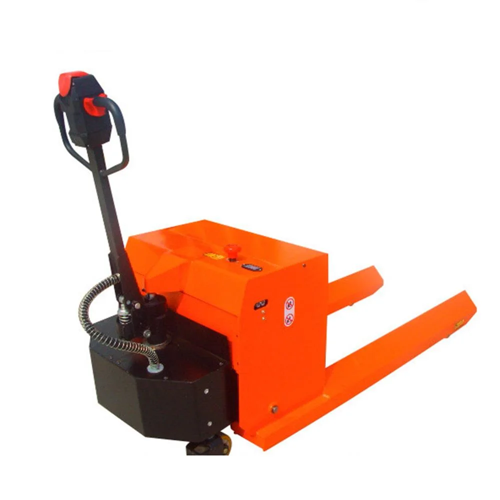 Semi Electric Yarn Roller Pallet Truck for 2000kg Paper Rolls