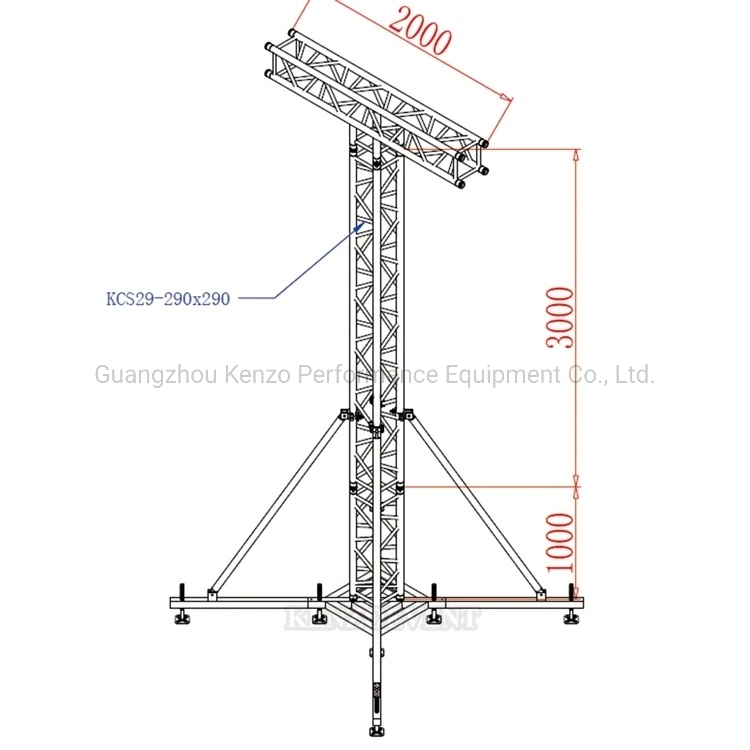 Aluminum Line Array Speaker Stand PA System for Sale