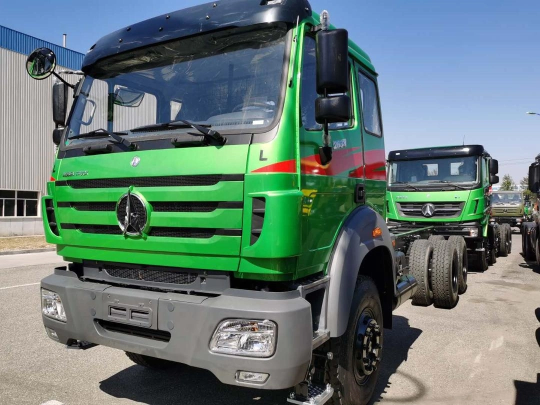 China North Benz 6*4 Cargo Truck Chassis Beiben Truck 6X6 for Sale