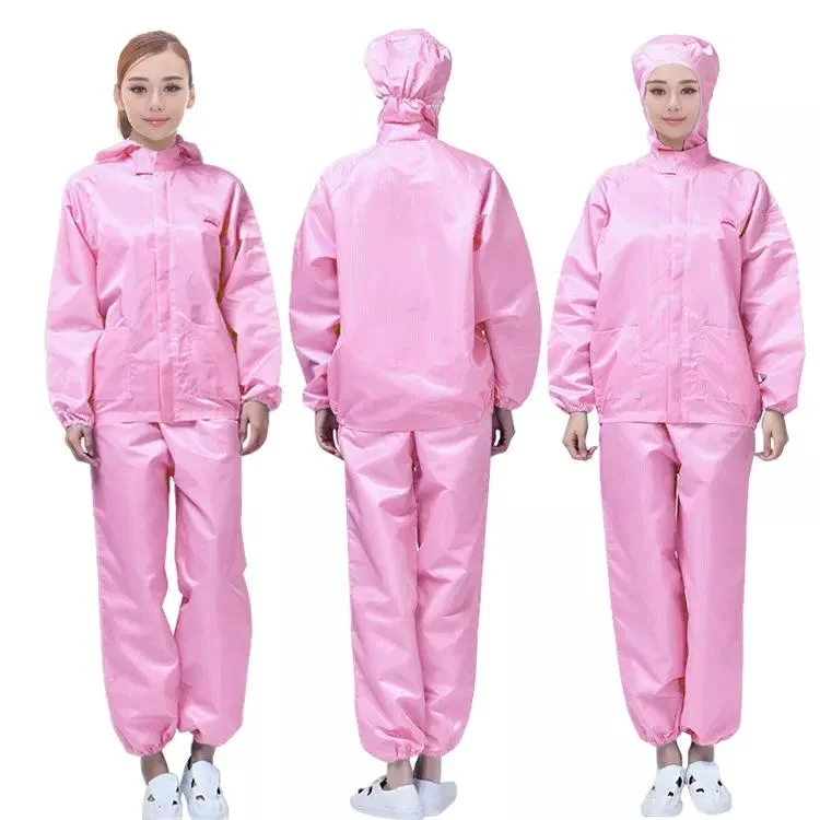 Jacket Antistatic Workwear Green Coverall Anti Static Smock Gown Coat Cleanroom Suit Garment Cotton Anti-Static ESD Clothes