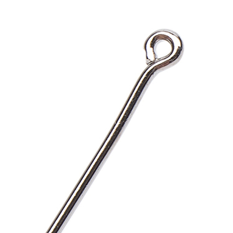 High Carbon Steel White Nickel Plated Fly Tying Fishing Hooks for Saltwater