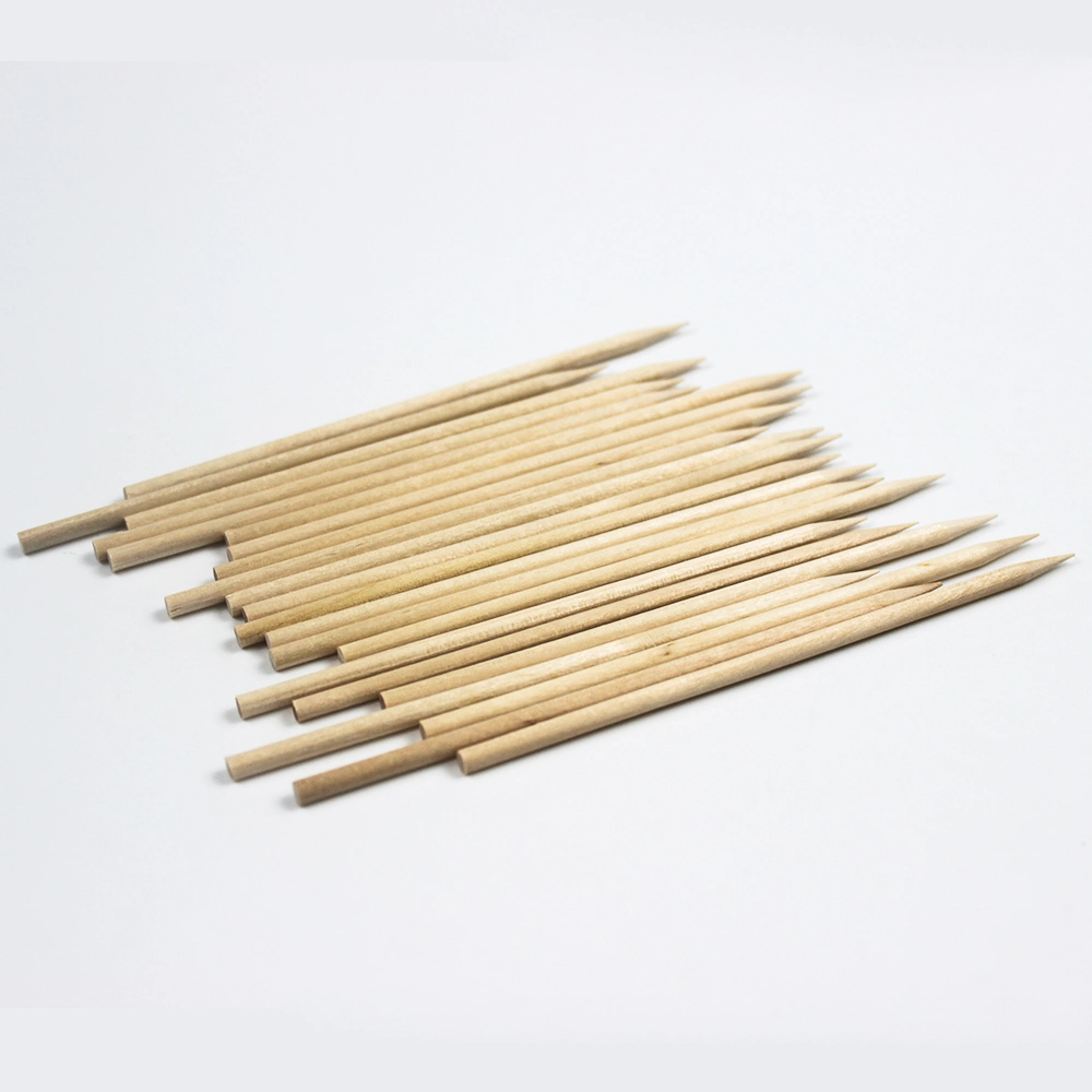 Hot Sale Disposable Wooden Tableware 114mm Length Birch Wood Rod for Party