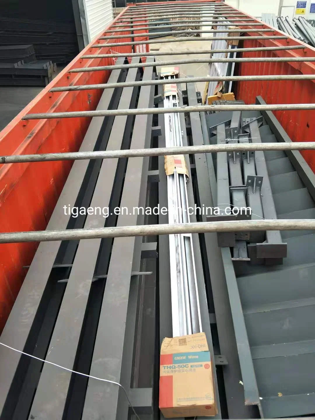 Tiga Brand Prefabricated Pre-Engineered Wholesale/Supplier Factory Steel Structure