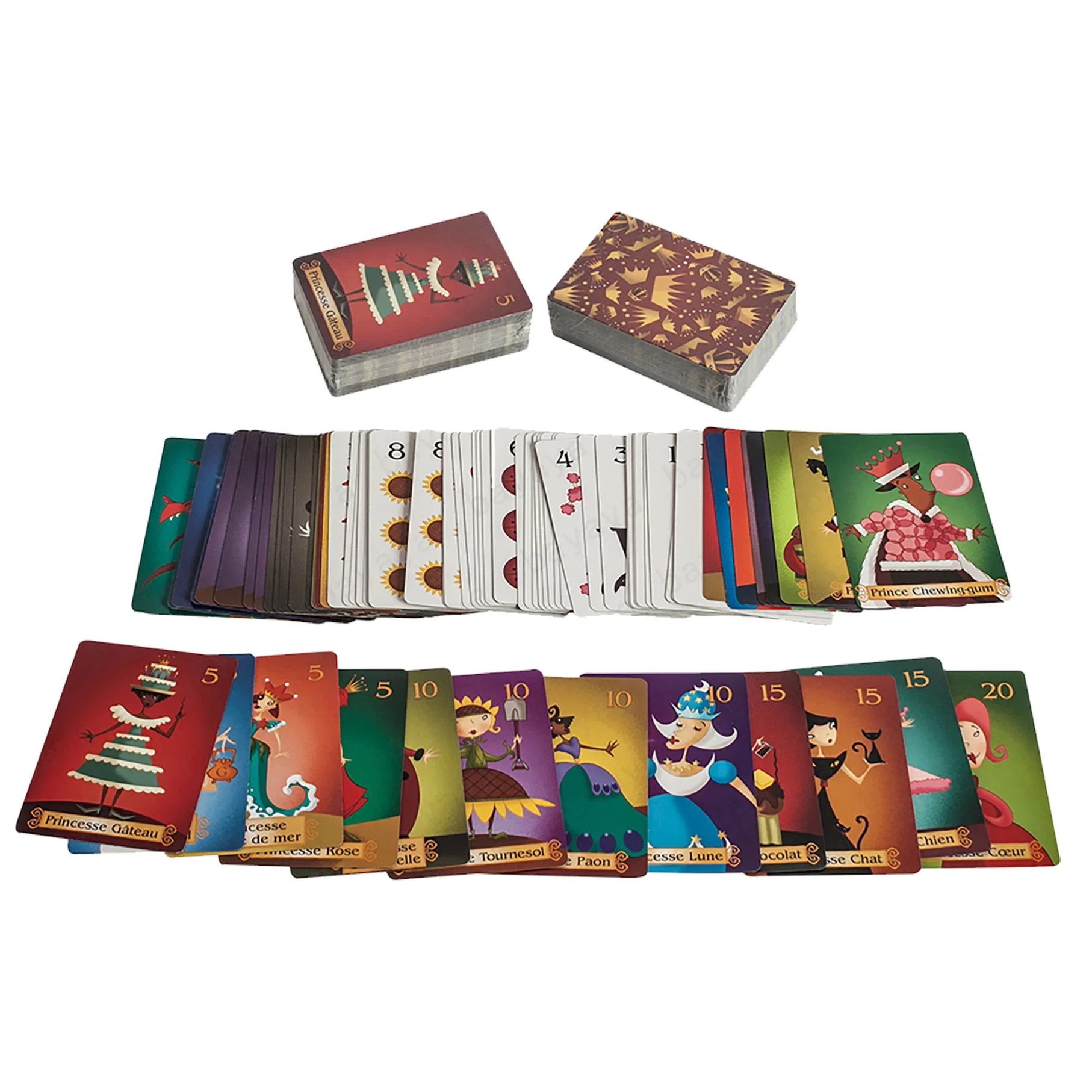 High quality/High cost performance  Unique Paper Printed Card Game for Wholesale/Supplier and Customized Design From Dongguan Factory