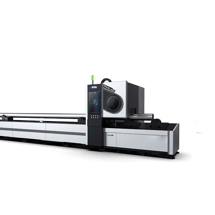 Système d'alimentation automatique 6 kw tube tube machine à couper au laser métal Laser Cutter Cyput Control System Fiber laser Cutter