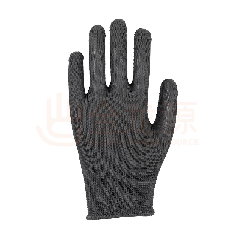 Gants industriels 13G à revêtement pointe PVC et doublure polyester