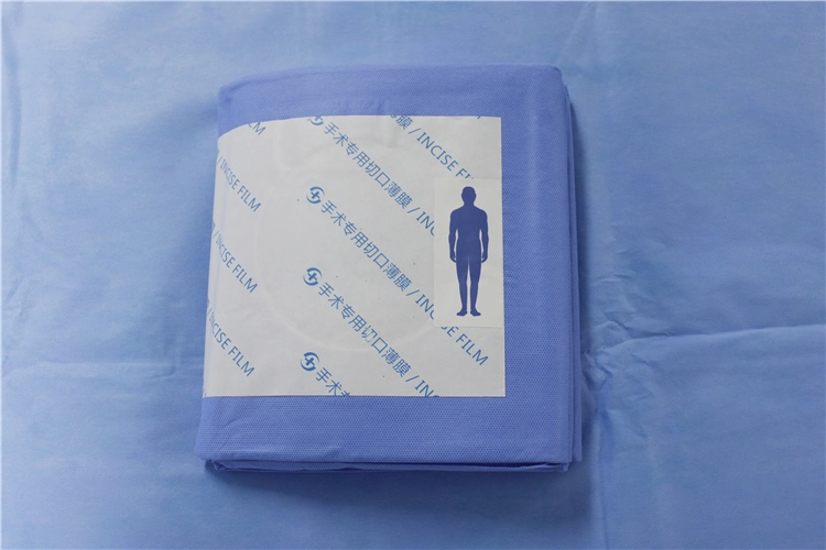 L'angiographie drapes chirurgicaux stériles jetables Pack kit pour l'utilisation de l'hôpital