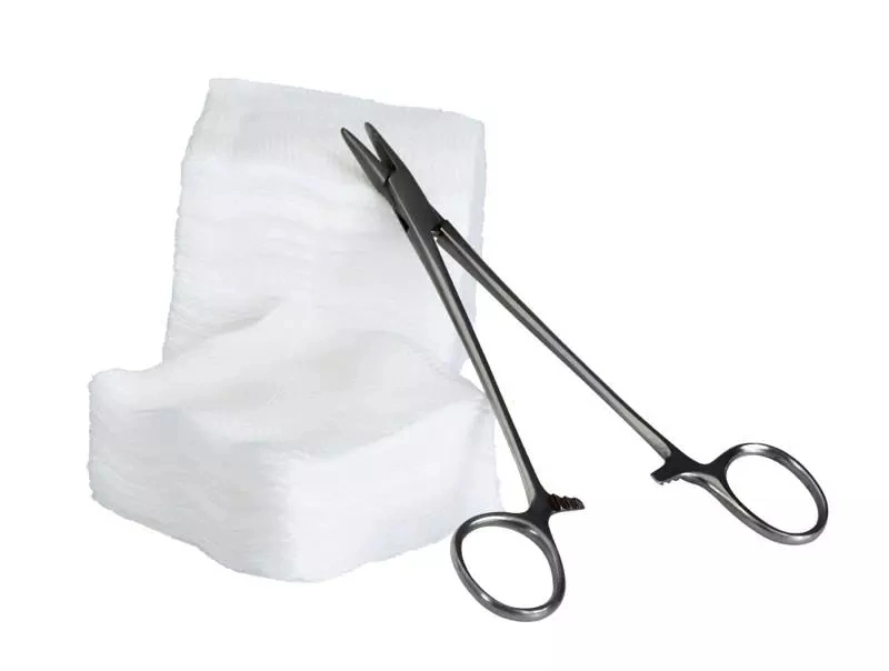 Mayorista/Proveedor suave médico 2X2 3X3 4X4 estéril o no estéril Gasa esponjas gasa Swabs