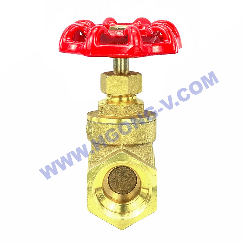 API/DIN 1000wog Water Control Female Thread Bronze Brass Alloy Globe Valve