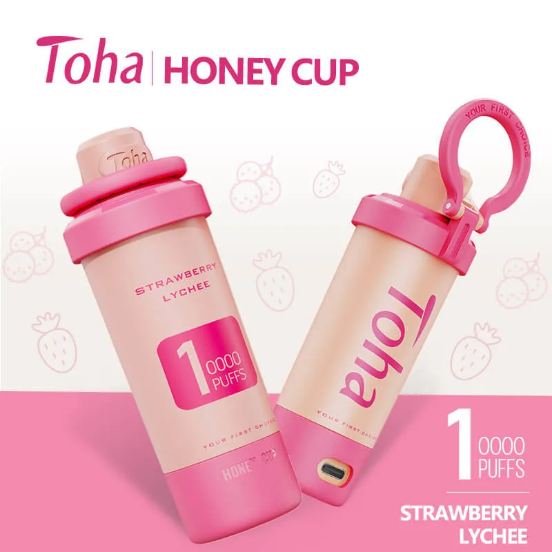 Toha Honey Cup 10000 Puff Zbood OEM ODM Malaysia 30mg Titan Disposable/Chargeable 12K Vpro Akso Igo Zigarette Disposable/Chargeable Vape