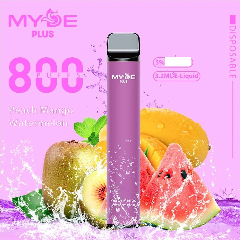 Myde Plus lápiz desechable VAPE de alta calidad 800 Puffs con 10 sabores