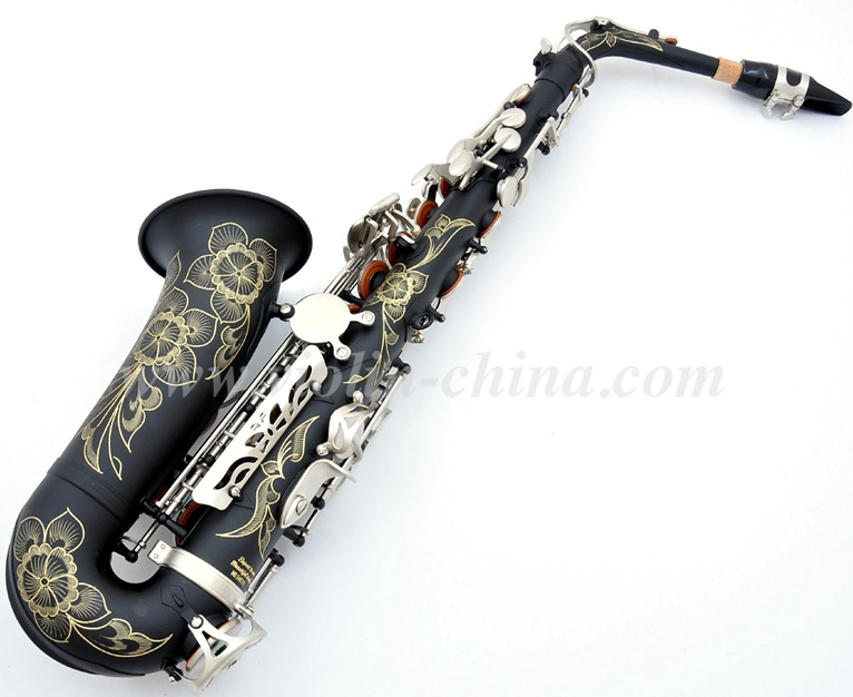 Eb Key Black Lacquer Finish Professional Alto Saxophone (AAS5506K)