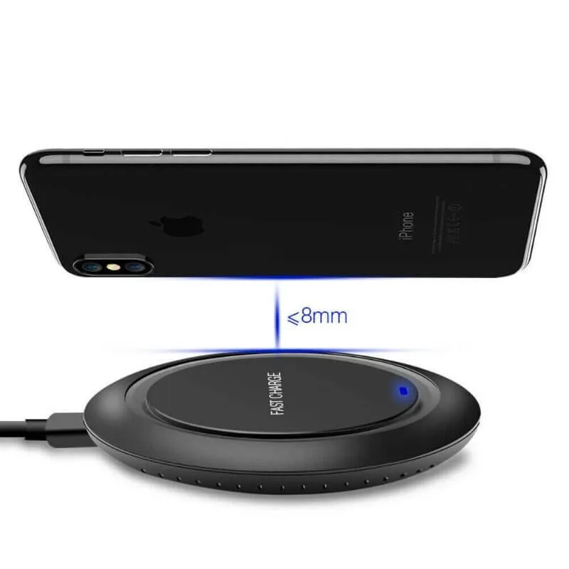 Fast Charging Wireless Charger Pad for Samsung Mobile Phone, Customized Logo Available!