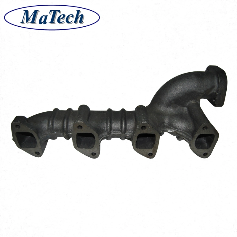 ISO Factory Custom Metal Parts Sand Cast Iron Manifold Marine